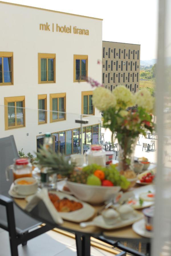 Mk Hotel Tirana Rinas Exterior foto The cafeteria